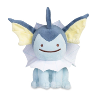 Authentic Pokemon center plush ditto transform Vaporeon +/- 16cm